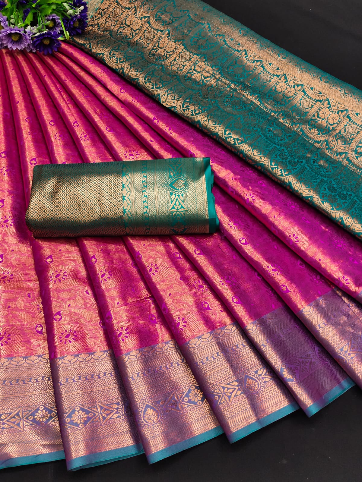 Gc Gaurvi Zari Work Kanchivaram Silk Non Catalog Sarees